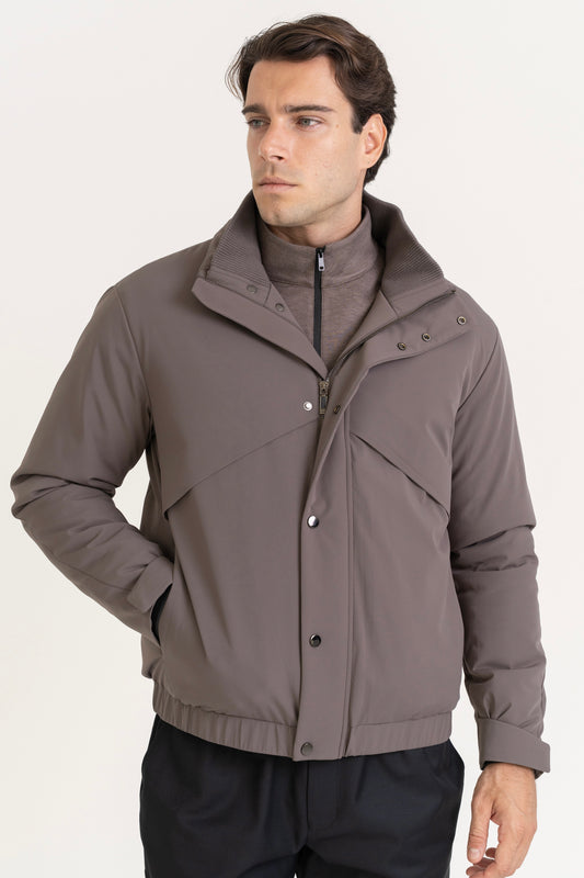 CAZADOR COAT - TAUPE