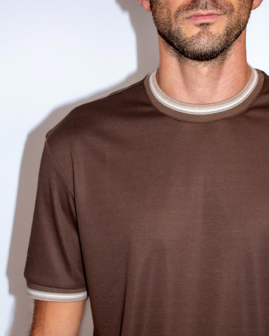 MIRADOR T-SHIRT - BROWN