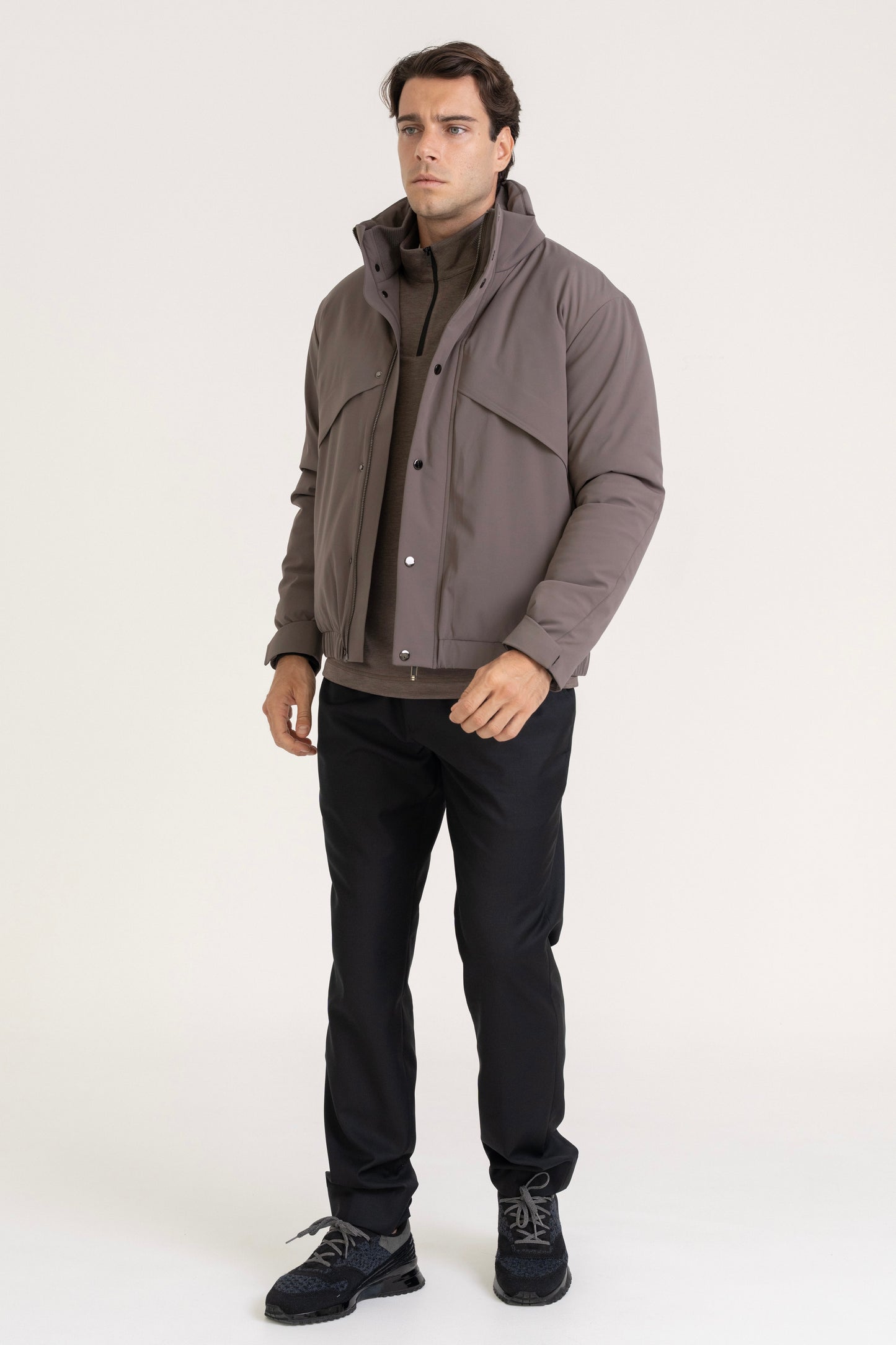 CAZADOR COAT - TAUPE