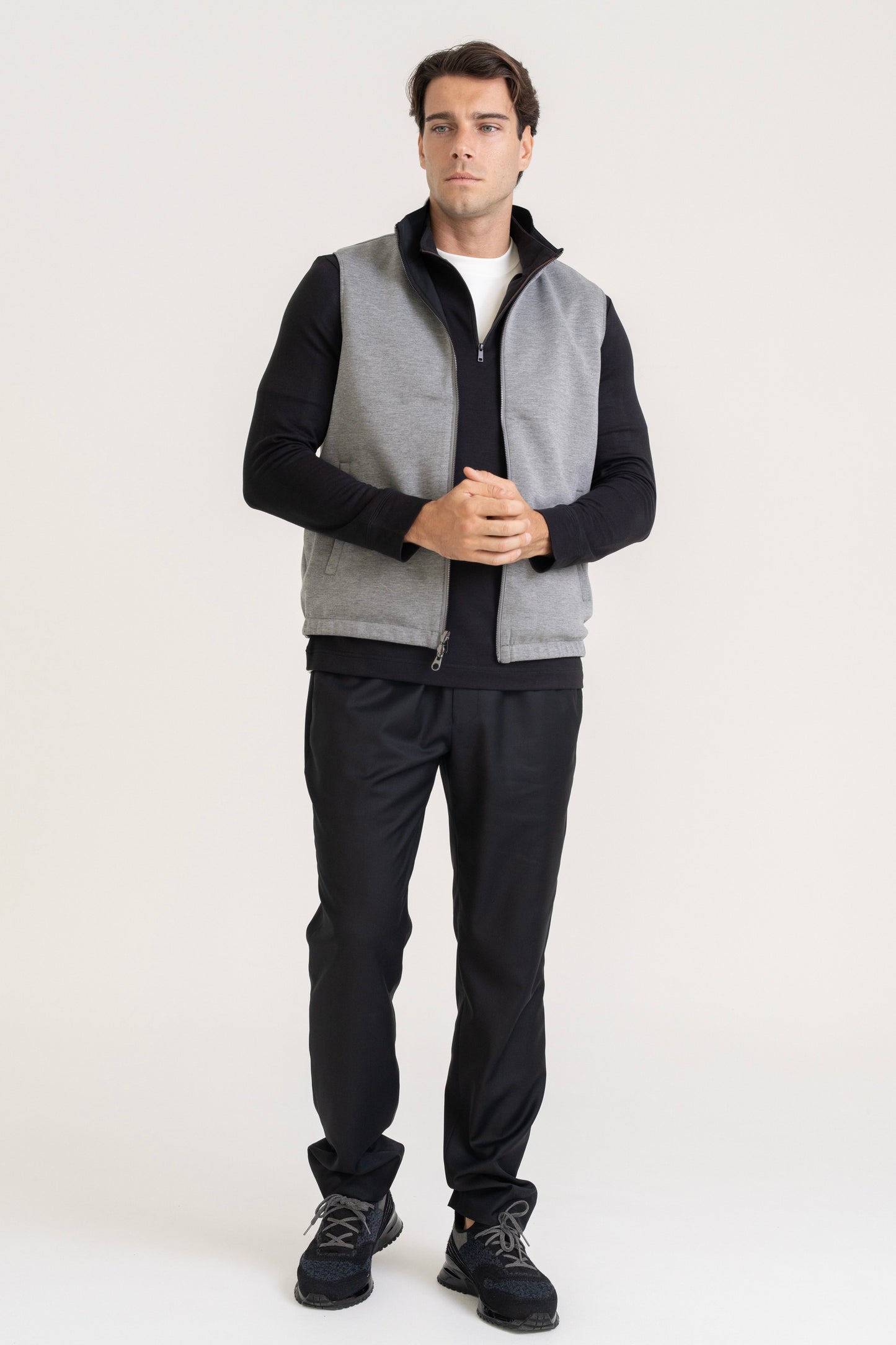 TWIN-TECH GILET - BLACK/GREY