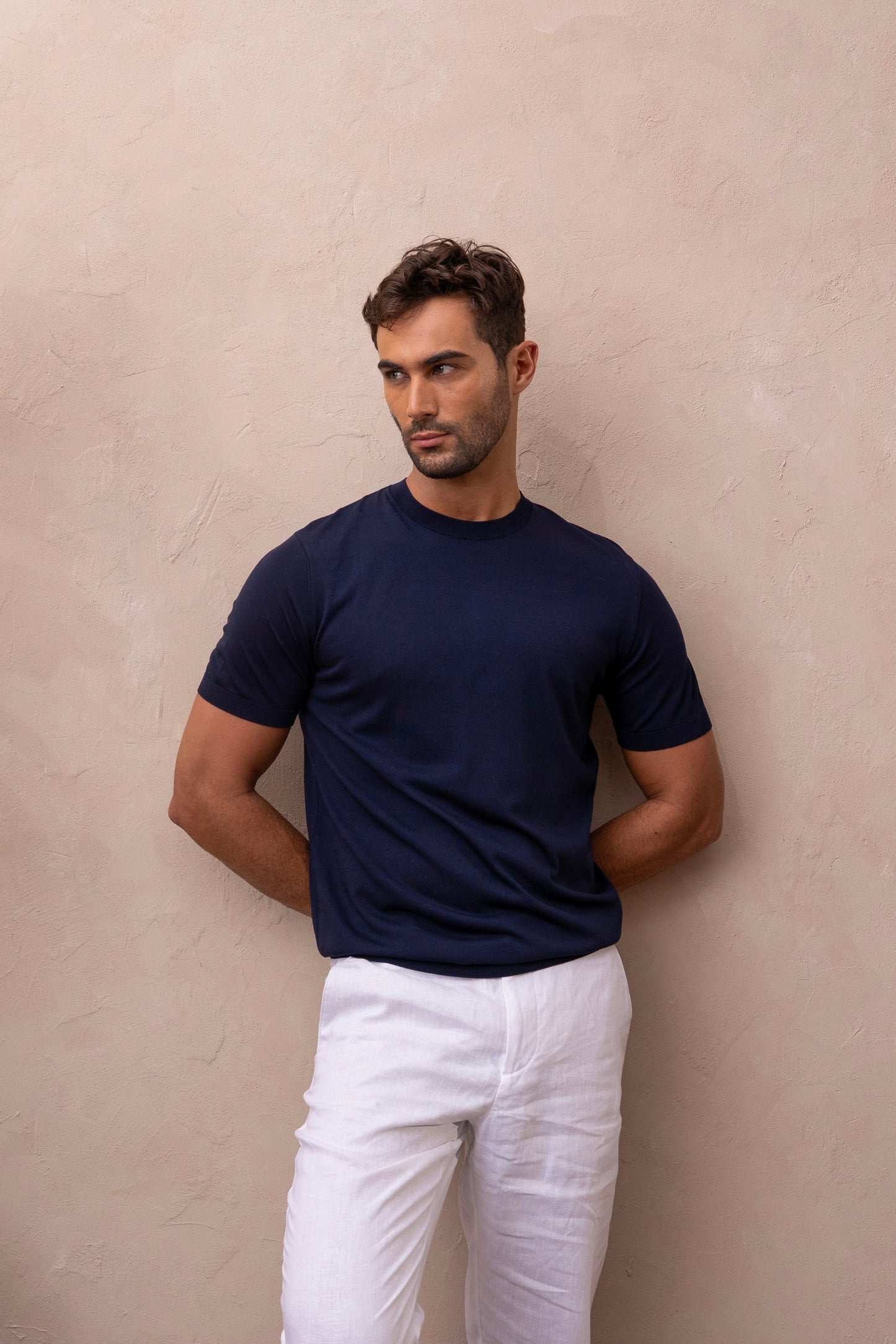 ALCAZAR KNIT T-SHIRT - MAR