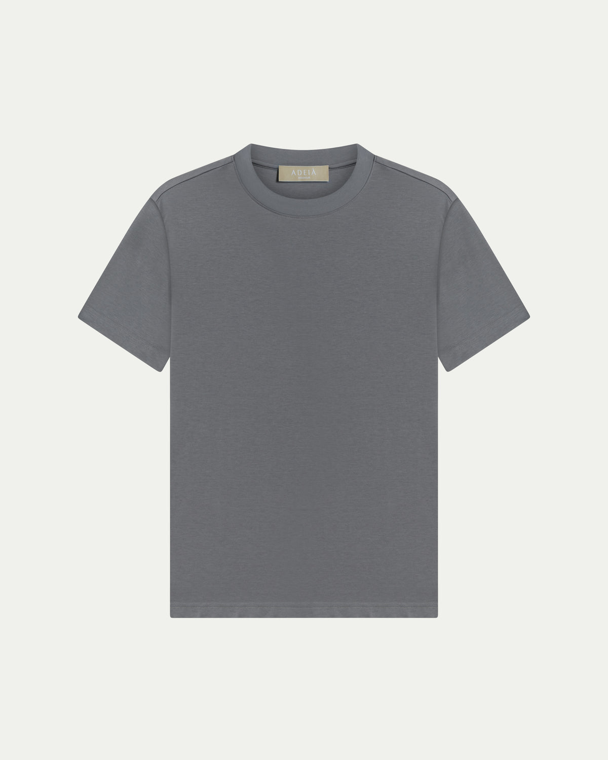 LUXE-MERCERISED T-SHIRT - SLATE