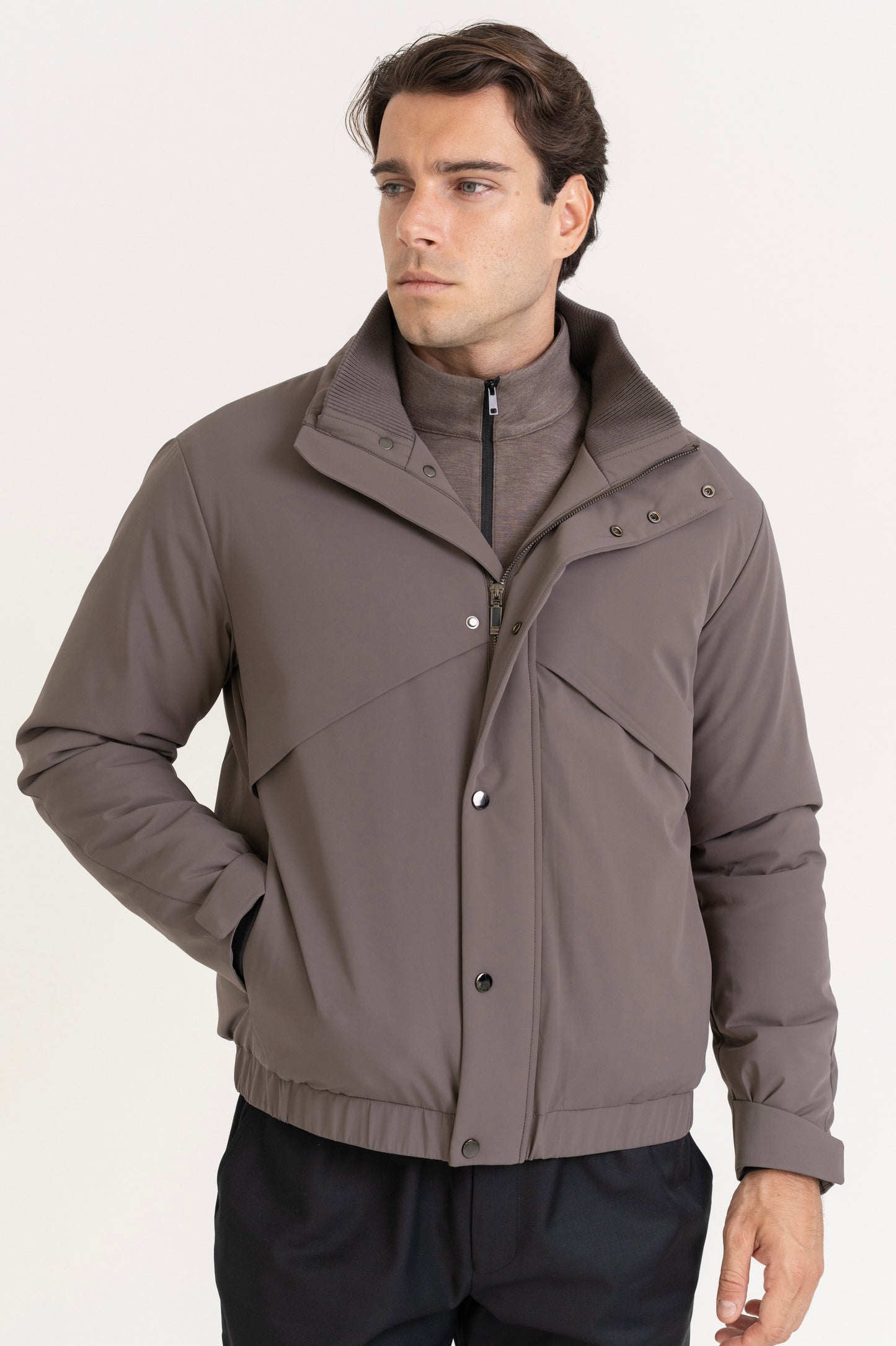CAZADOR COAT - TAUPE