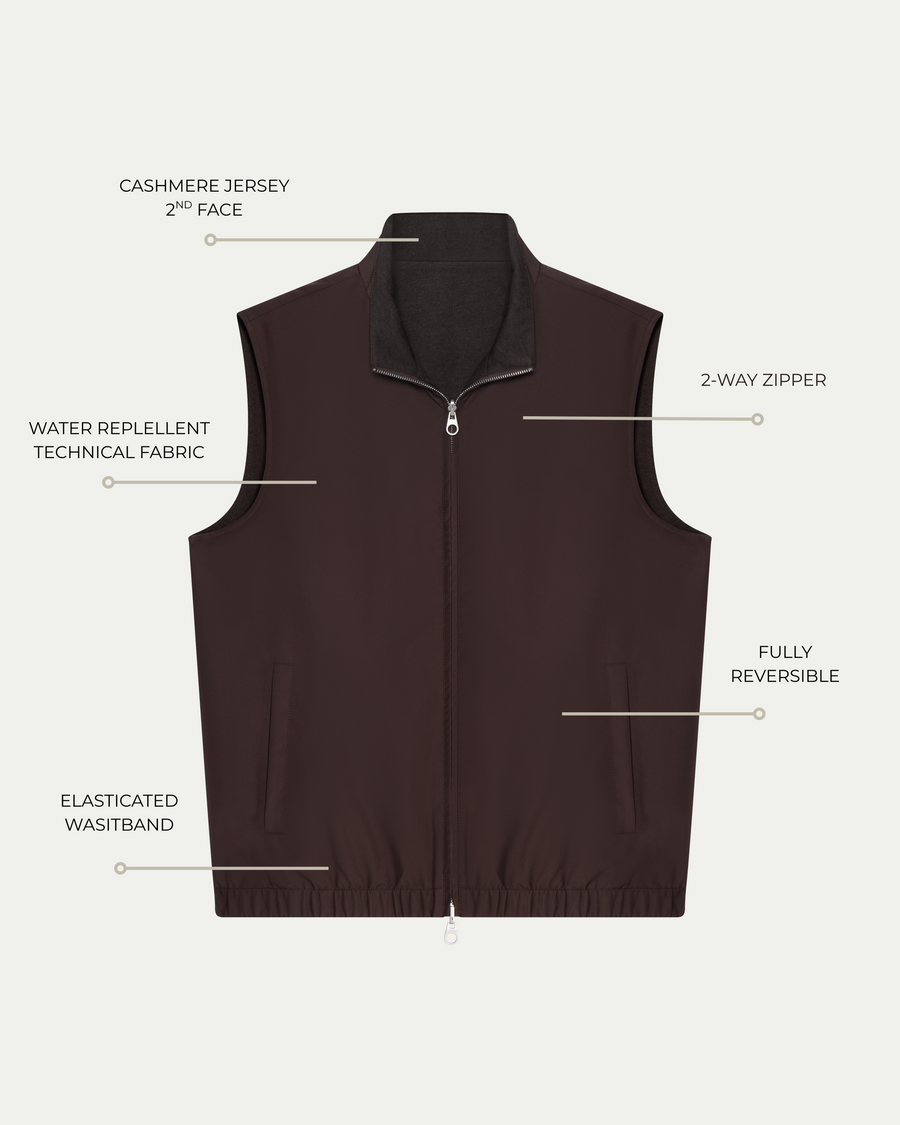 TWIN-TECH GILET 2.0 - ESPRESSO