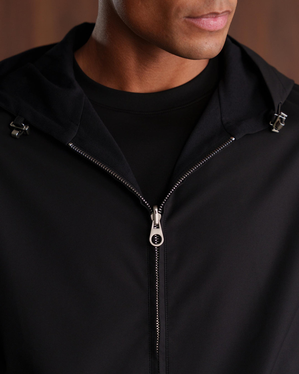 TWIN-TECH HOODED JACKET 2.0 - BLACK
