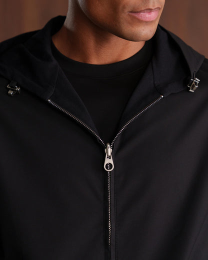TWIN-TECH HOODED JACKET 2.0 - BLACK