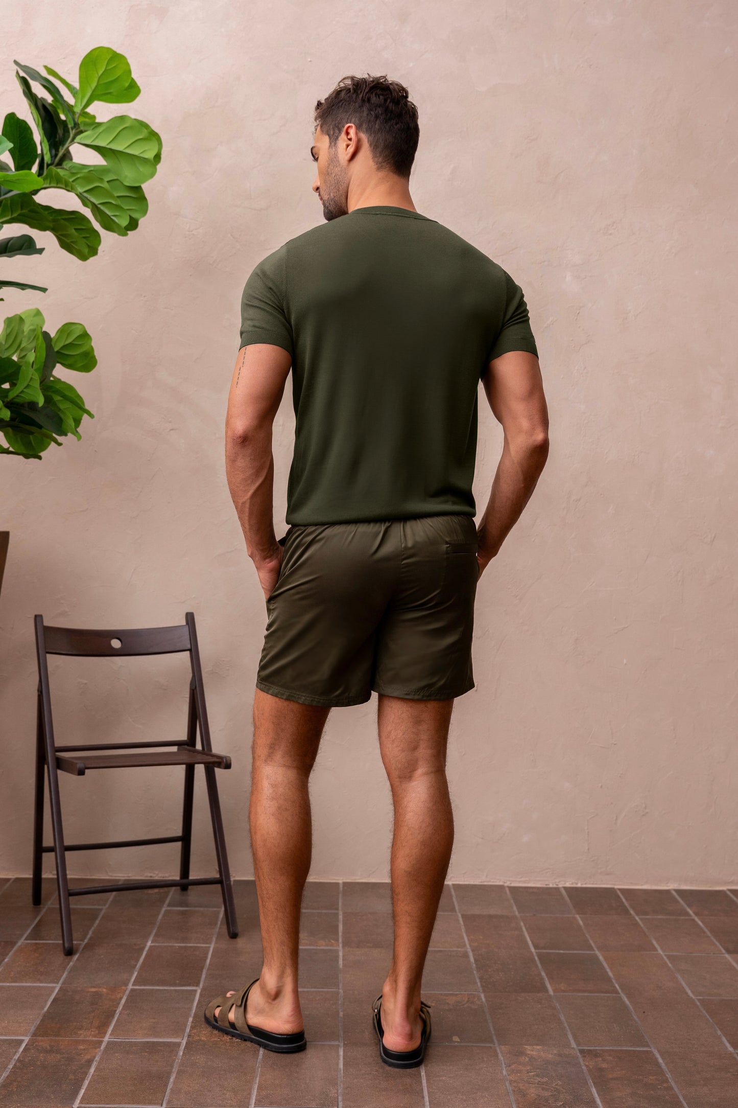 ALCAZAR KNIT T-SHIRT - BOSQUE