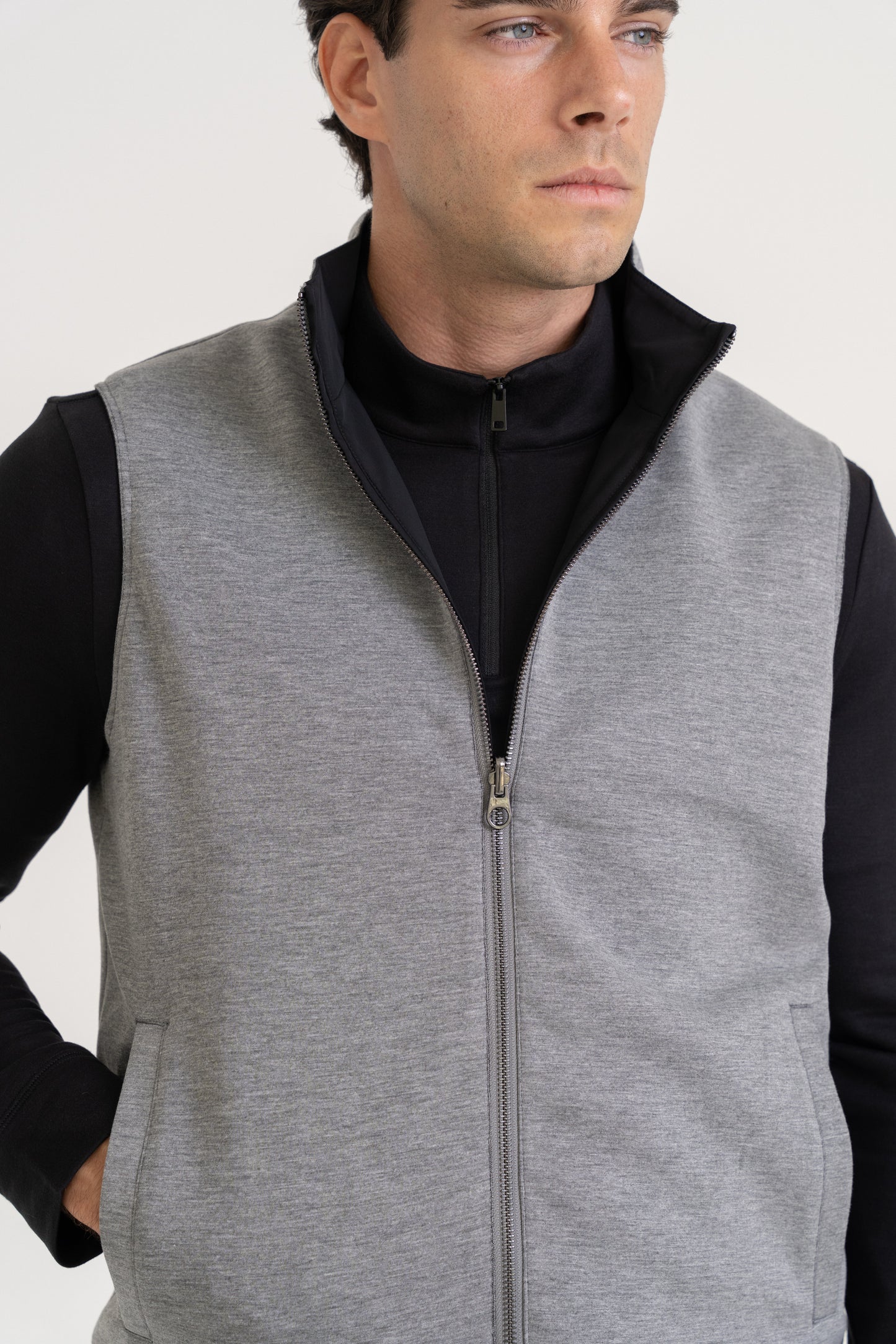 TWIN-TECH GILET - BLACK/GREY