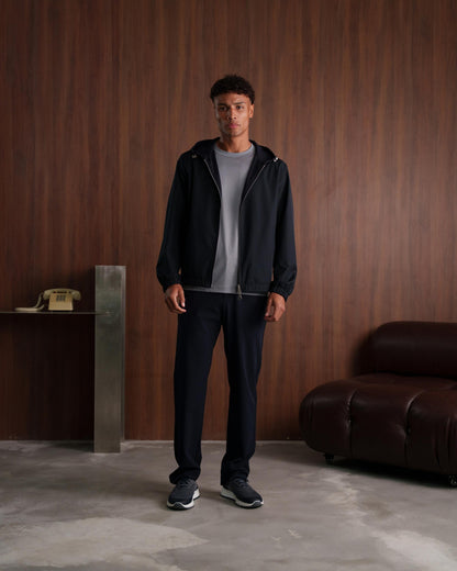 TWIN-TECH HOODED JACKET 2.0 - NAVY