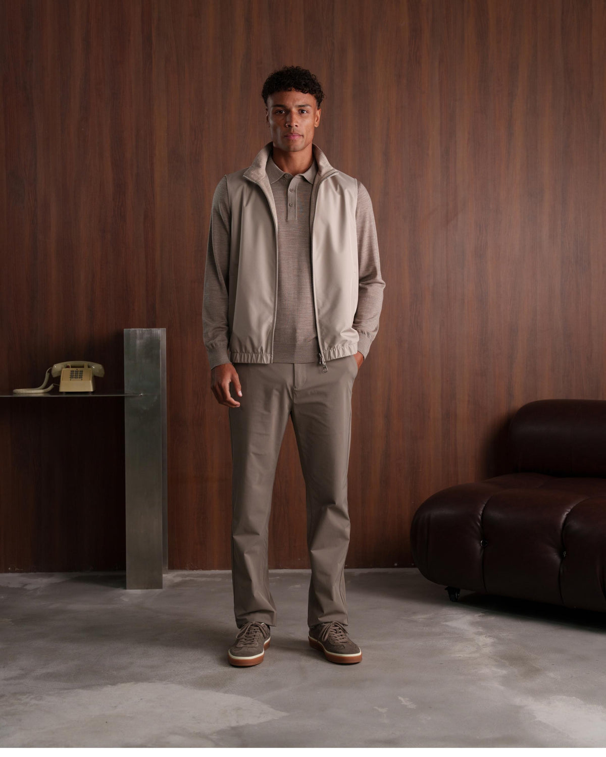 TWIN-TECH GILET 2.0 - BEIGE