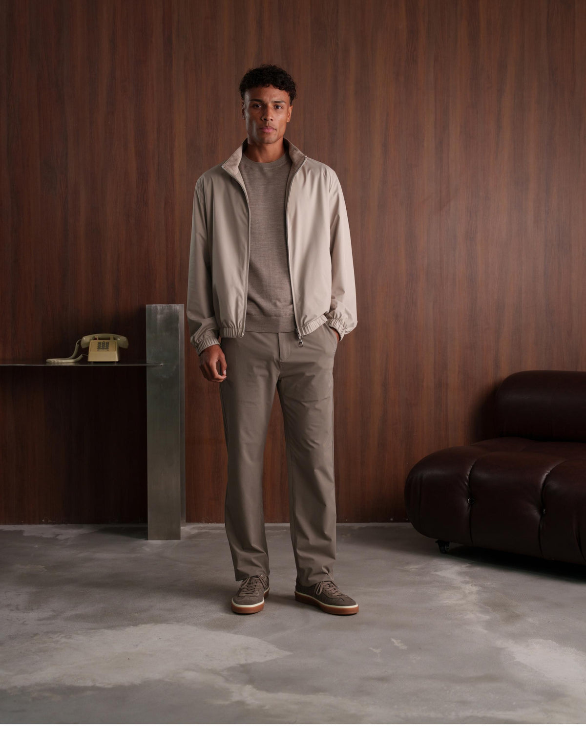 TWIN-TECH BOMBER JACKET 2.0 - BEIGE