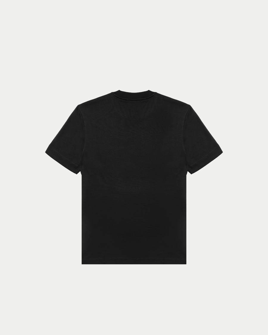 LUXE MODAL T-SHIRT - BLACK