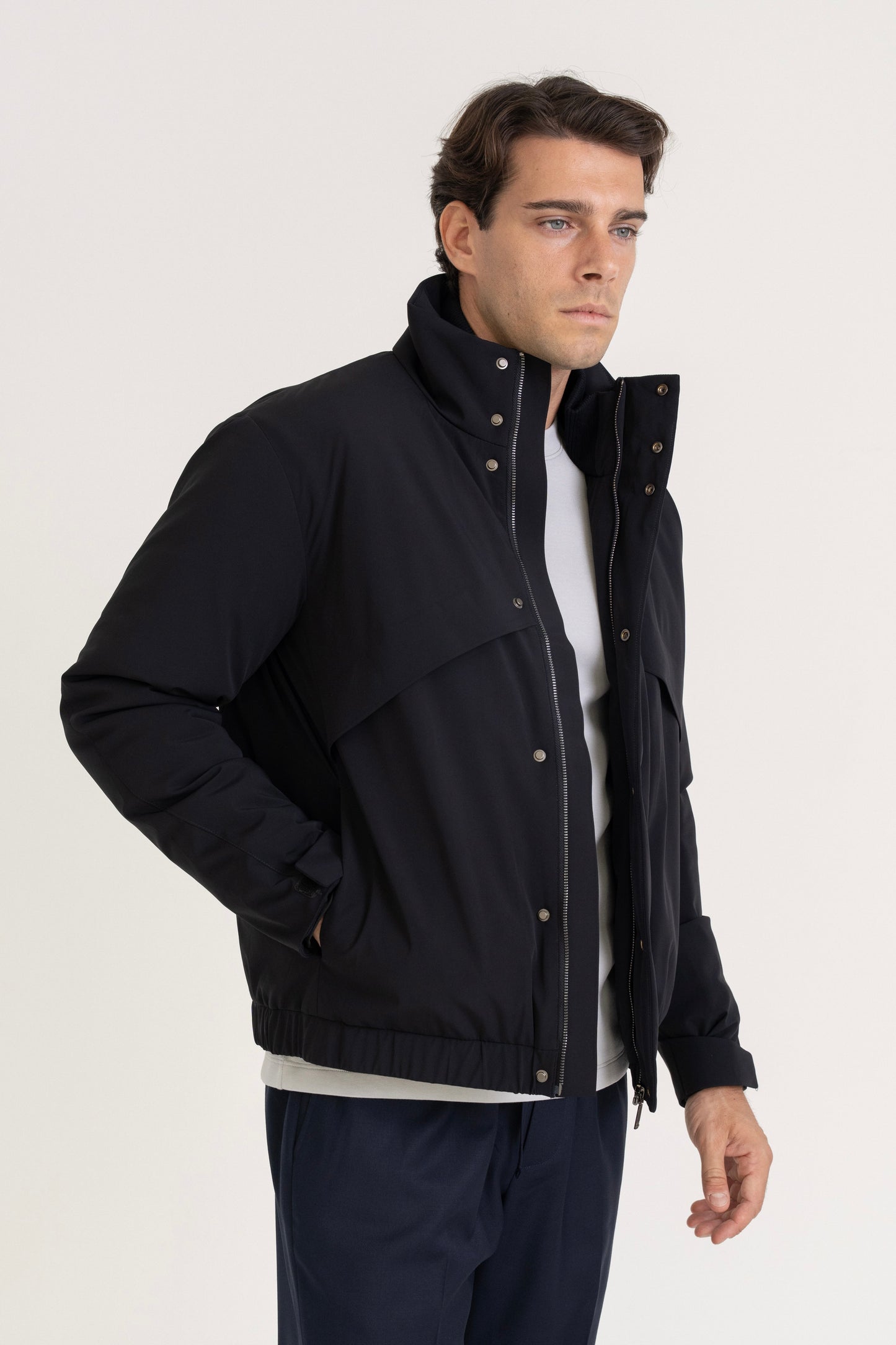CAZADOR COAT - NAVY