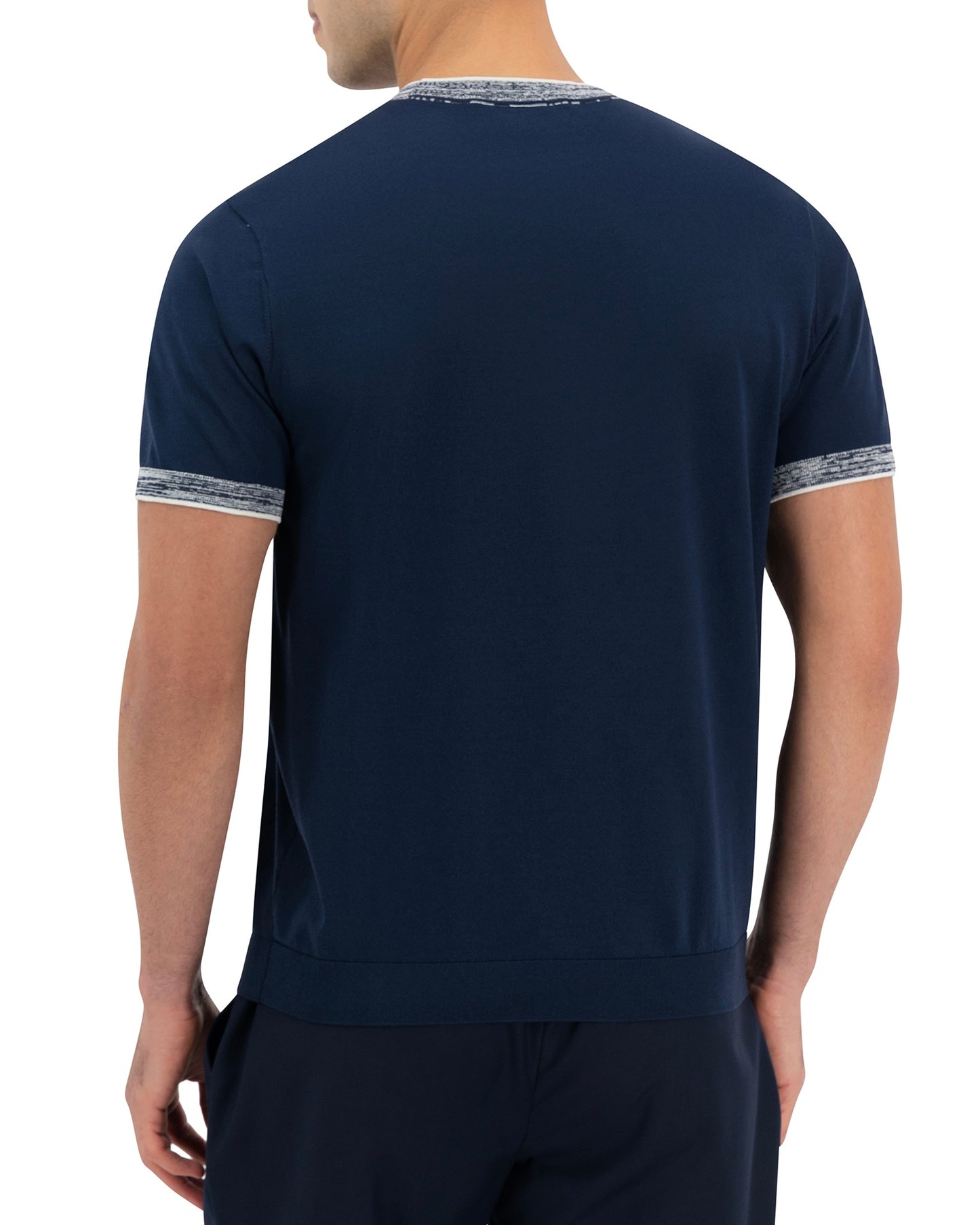 DELMAR KNIT T-SHIRT - AZUL