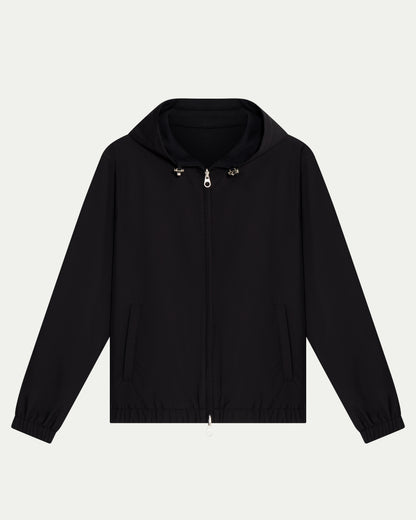 TWIN-TECH HOODED JACKET 2.0 - BLACK