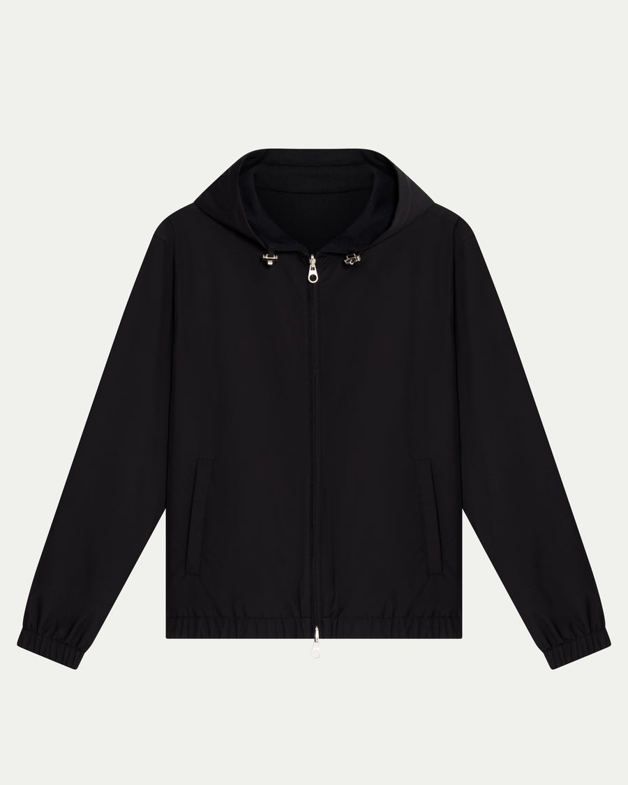 TWIN-TECH HOODED JACKET 2.0 - BLACK