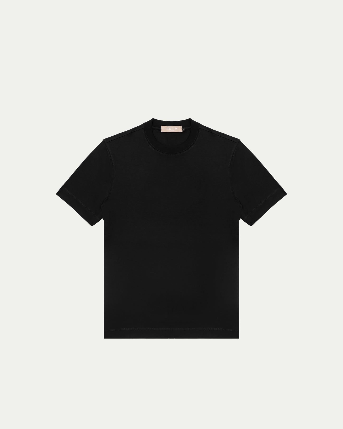 LUXE MODAL T-SHIRT - BLACK