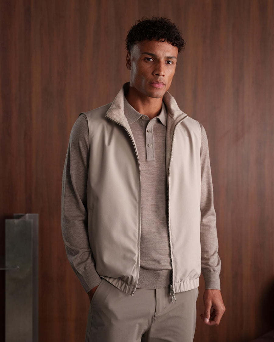 TWIN-TECH GILET 2.0 - BEIGE