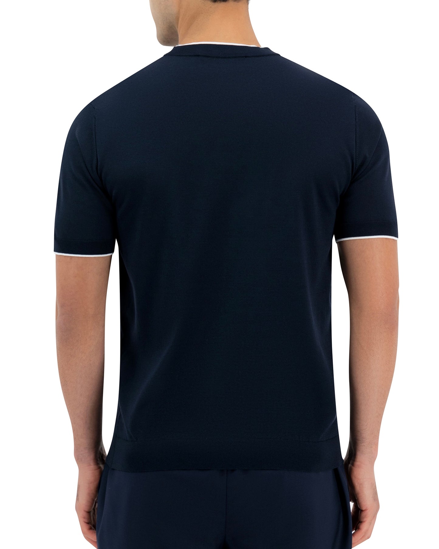 LINEA KNIT T-SHIRT - MIDNIGHT