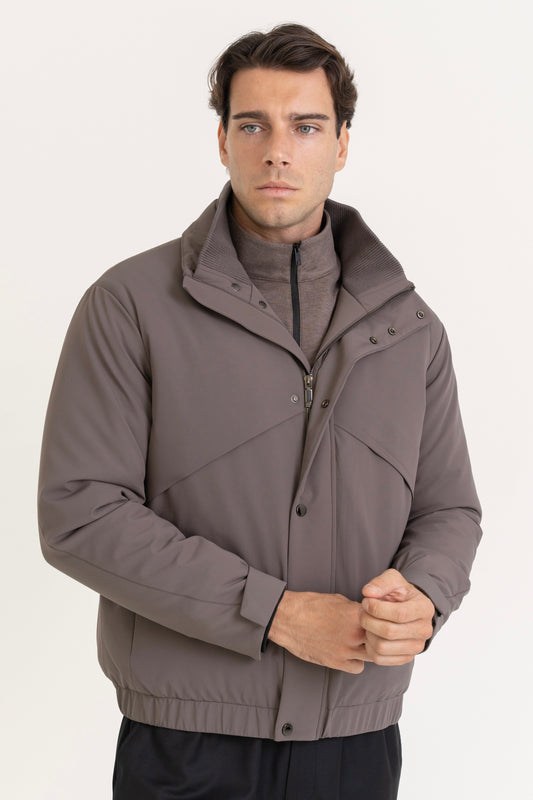 CAZADOR COAT - TAUPE