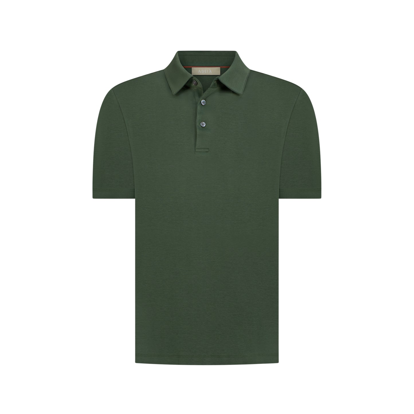 MERCERISED COTTON POLO - VERDE