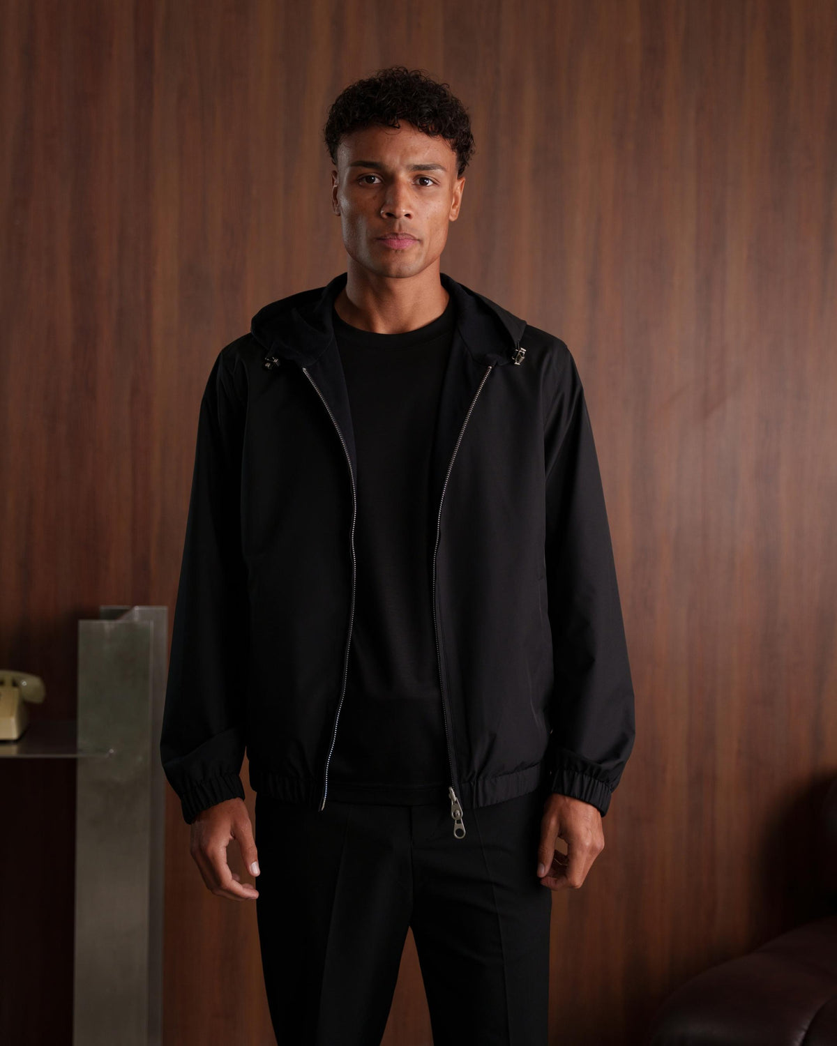 TWIN-TECH HOODED JACKET 2.0 - BLACK