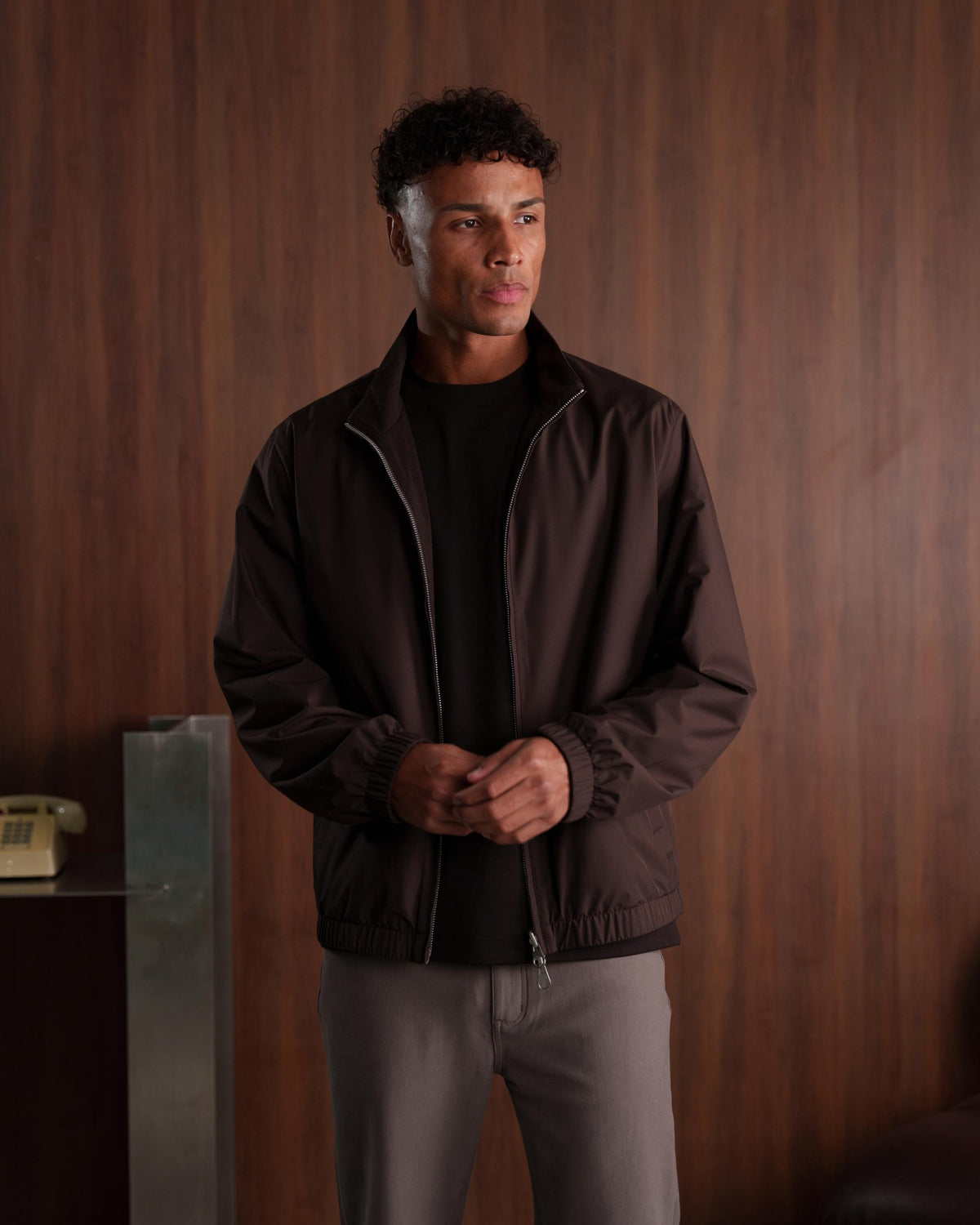 TWIN-TECH BOMBER JACKET 2.0 - ESPRESSO