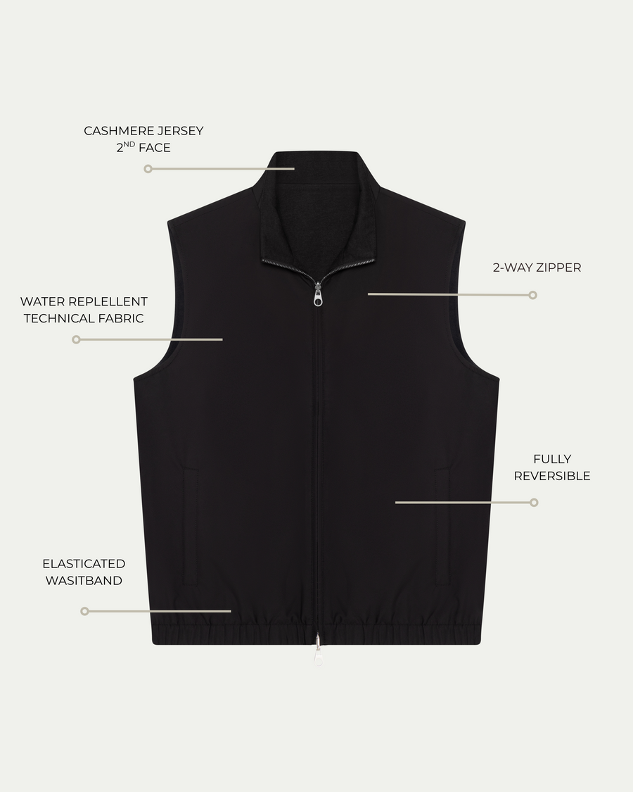 TWIN-TECH GILET 2.0 - BLACK