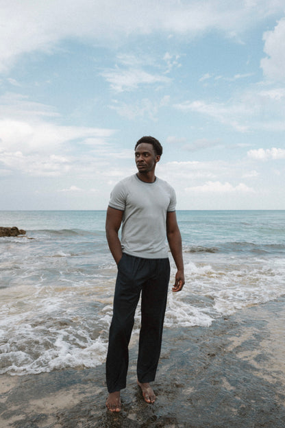 FRONTERA KNIT T-SHIRT - CIELO