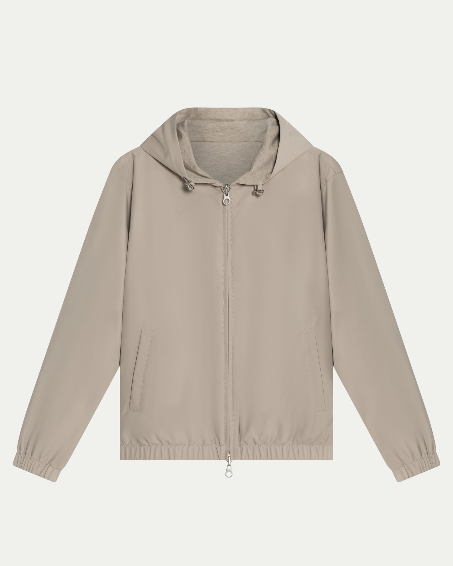 TWIN-TECH HOODED JACKET 2.0 - BEIGE
