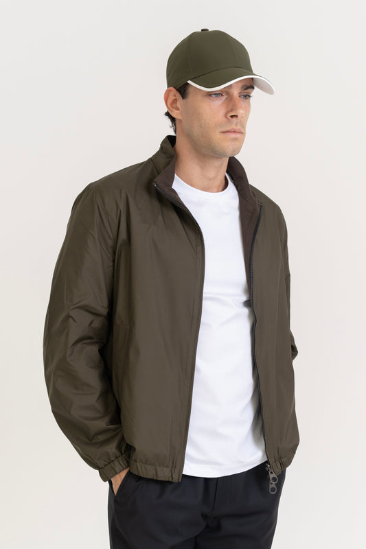 DUO BOMBER JACKET - VERDE