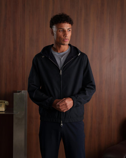 TWIN-TECH HOODED JACKET 2.0 - NAVY