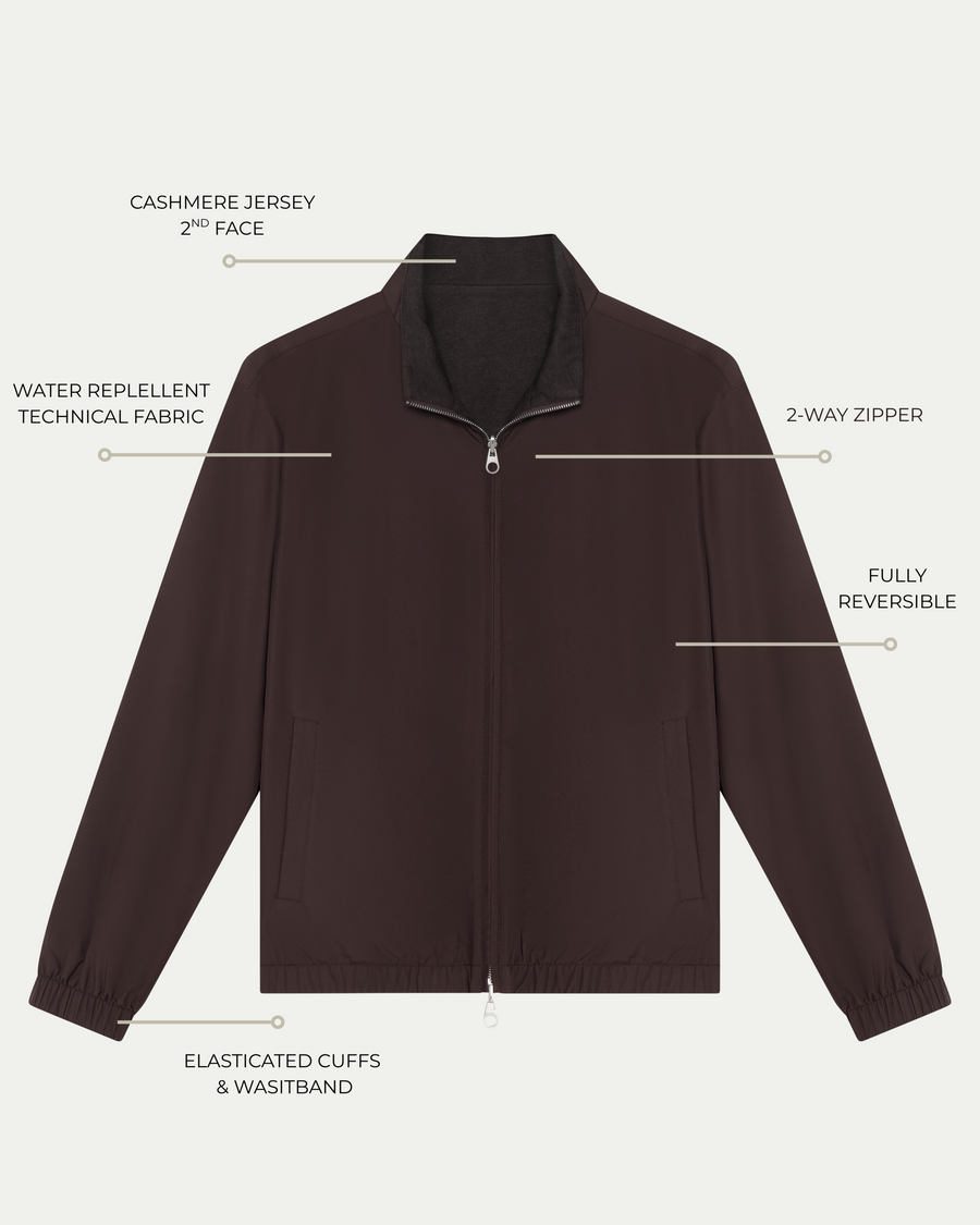 TWIN-TECH BOMBER JACKET 2.0 - ESPRESSO
