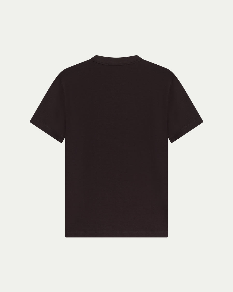 LUXE MODAL T-SHIRT - BROWN