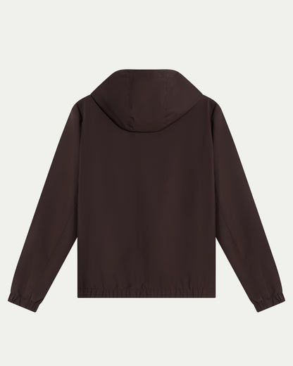 TWIN-TECH HOODED JACKET 2.0 - ESPRESSO