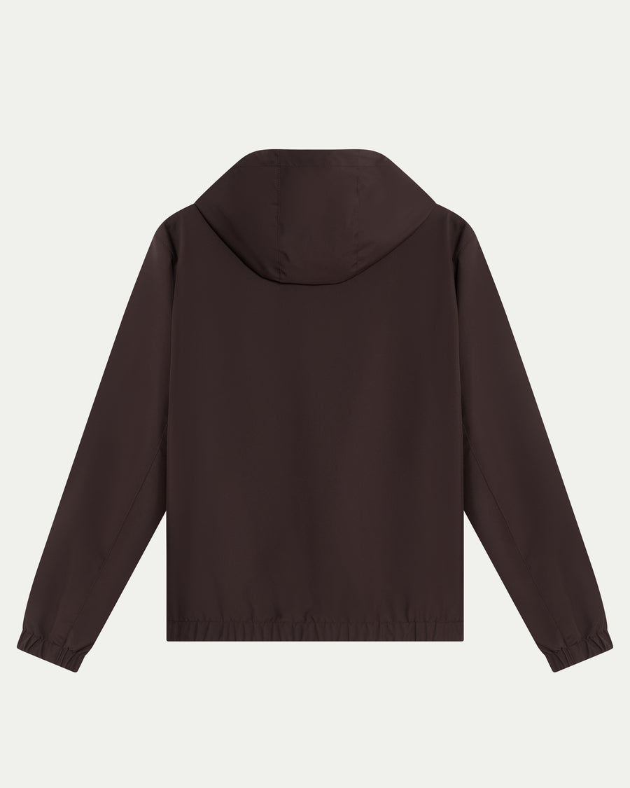 TWIN-TECH HOODED JACKET 2.0 - ESPRESSO