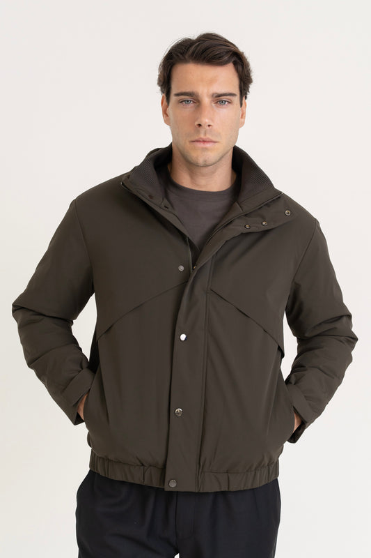 CAZADOR COAT - DARK OLIVE