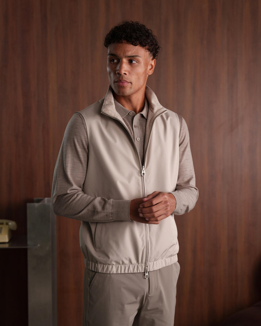 TWIN-TECH GILET 2.0 - BEIGE