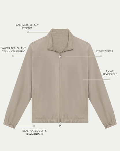 TWIN-TECH BOMBER JACKET 2.0 - BEIGE