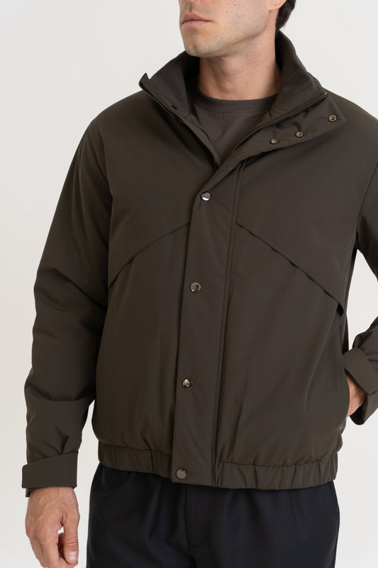 CAZADOR COAT - DARK OLIVE