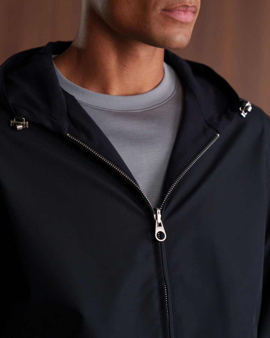 TWIN-TECH HOODED JACKET 2.0 - NAVY