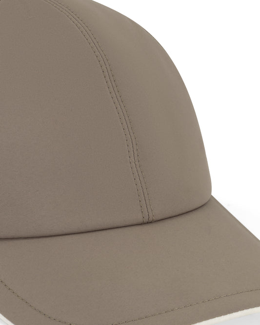 TWO TONE TECH CAP - TAUPE