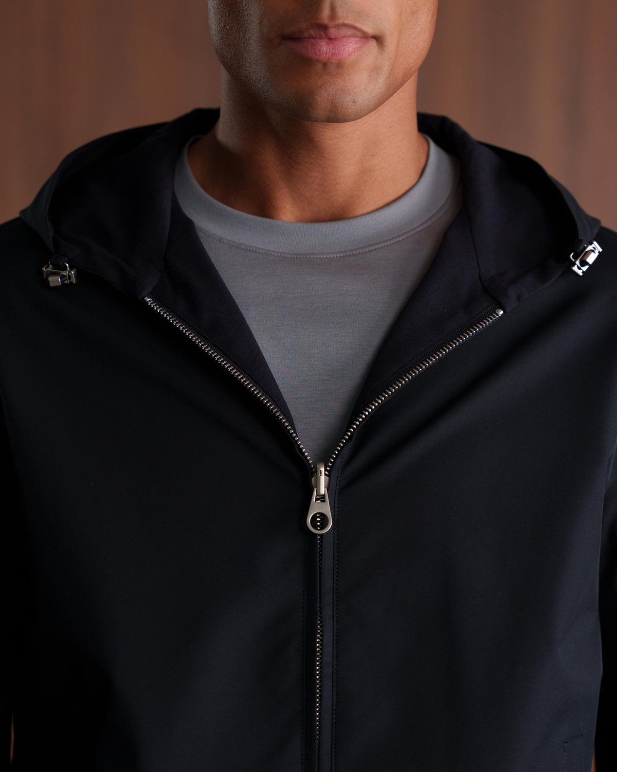 TWIN-TECH HOODED JACKET 2.0 - NAVY