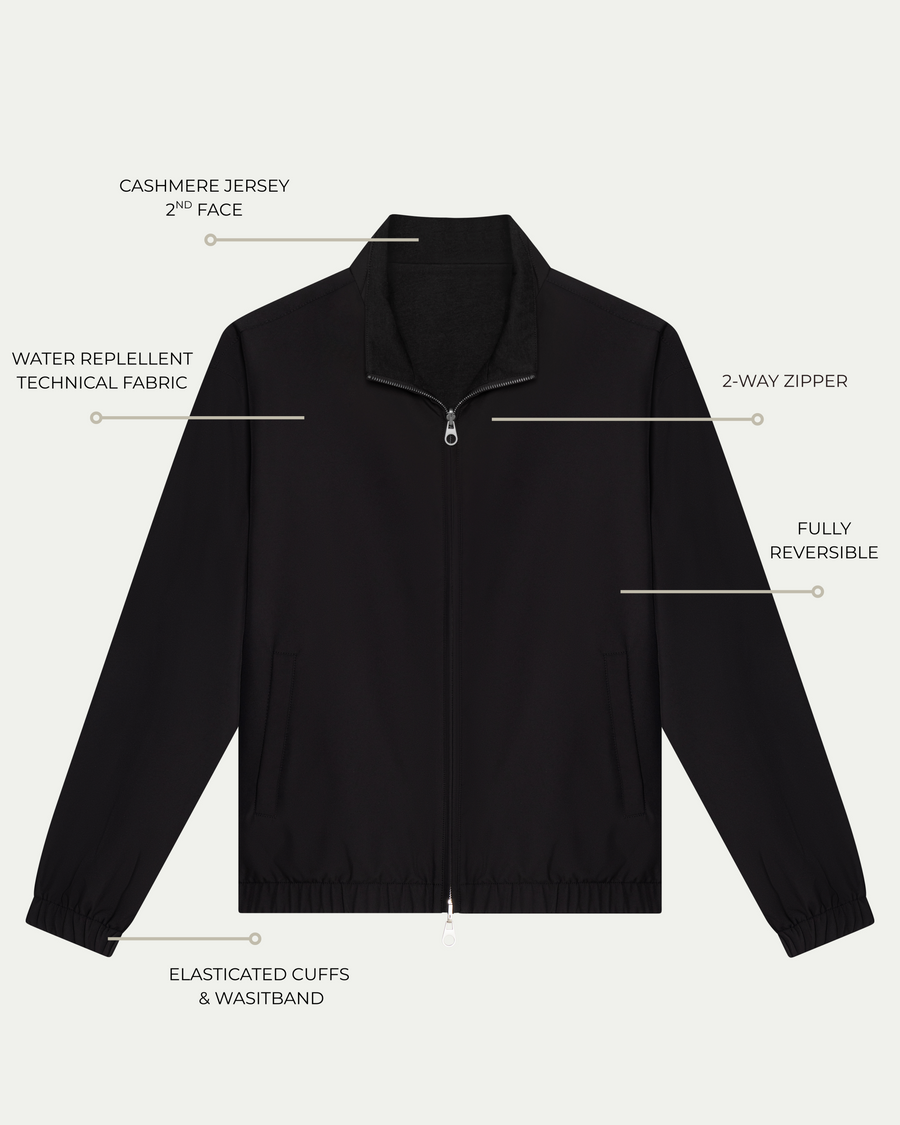 TWIN-TECH BOMBER JACKET 2.0 - BLACK