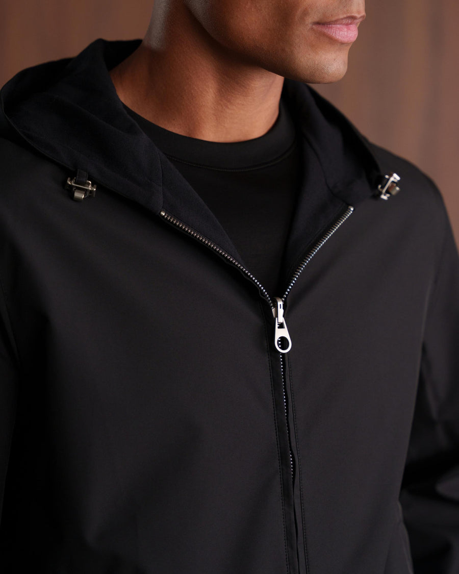 TWIN-TECH HOODED JACKET 2.0 - BLACK