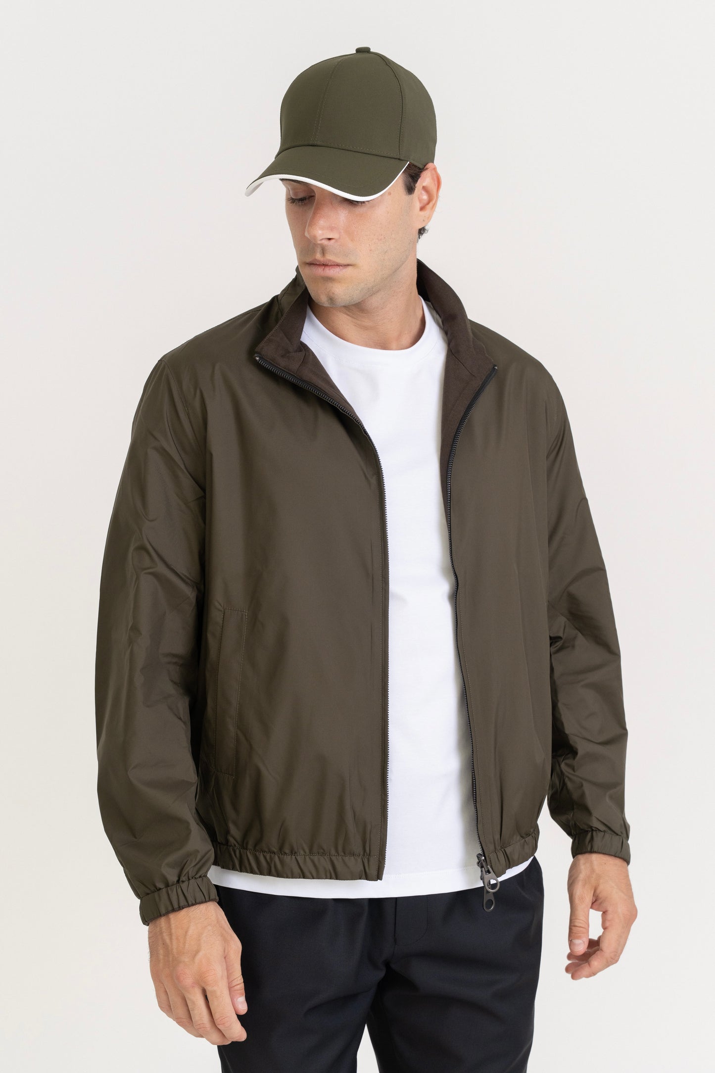 DUO BOMBER JACKET - VERDE