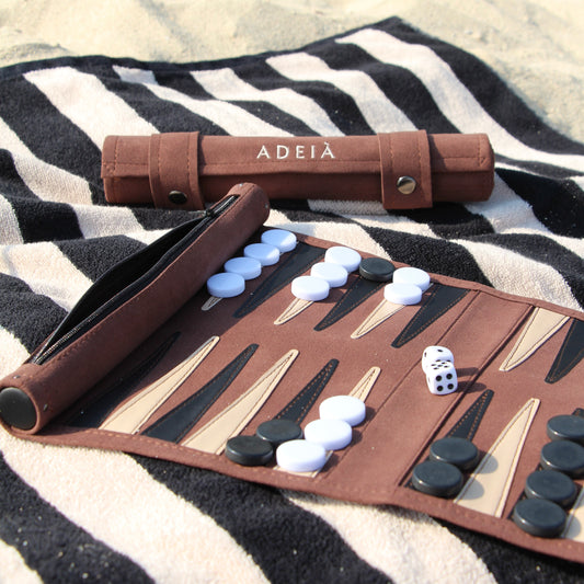 TRAVEL BACKGAMMON SET