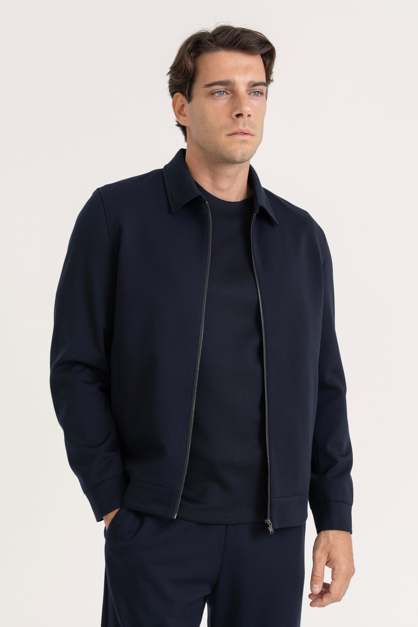 CORTIJO TRACK JACKET - NAVY