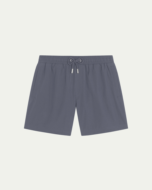 BRISA SWIM SHORTS - BLUE STONE