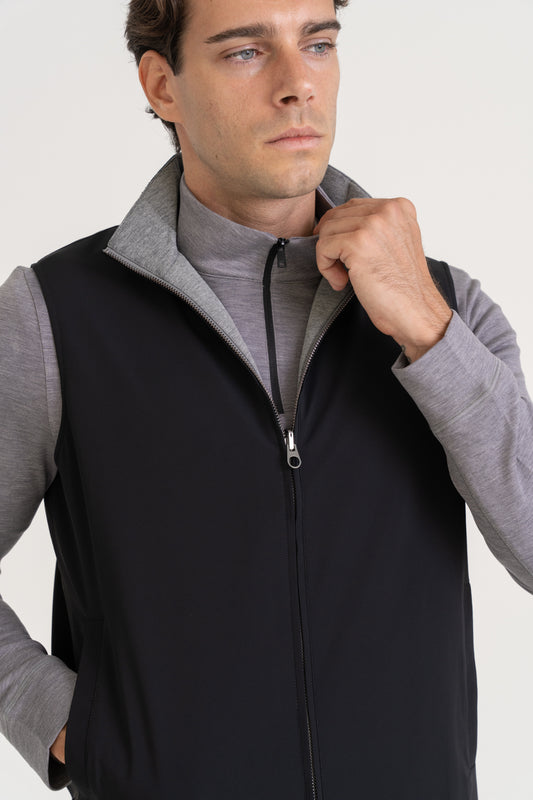TWIN-TECH GILET - BLACK/GREY